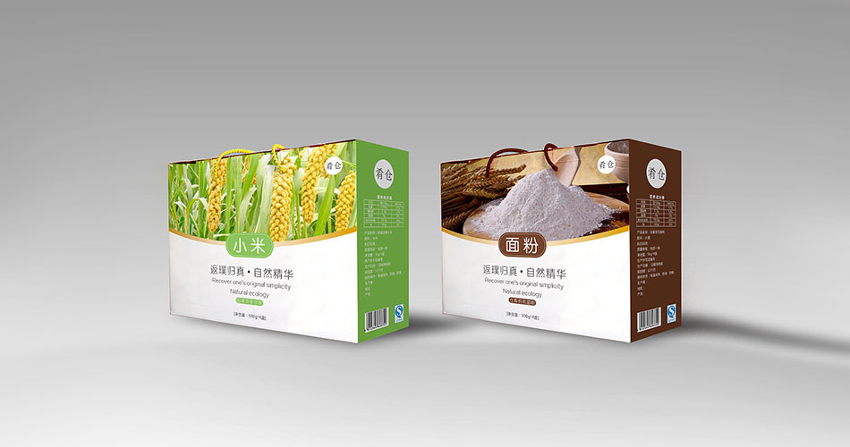 杂粮瓦楞C盒